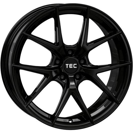 TEC Speedwheels GT6 Musta kiiltävä 10''x20'' 5x120 et:38