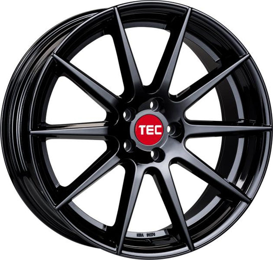 TEC Speedwheels GT7 Musta kiiltävä 10''x20'' 5x120 et:38