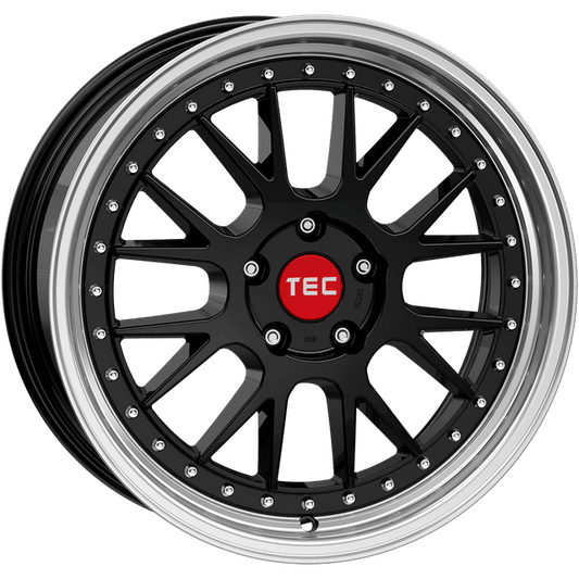 TEC Speedwheels GTE Musta / kiillotettu lippa 8,5''x20'' 5x120 et:35