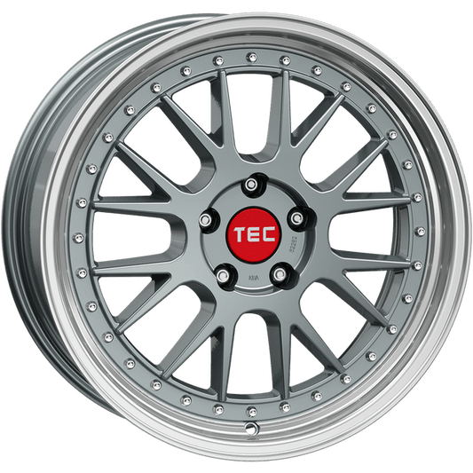 TEC Speedwheels GTE Titaani / kiillotettu lippa 8,5''x20'' 5x120 et:35